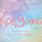 Kalyana Font Poster 1