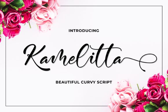 Kamelitta Font Poster 1