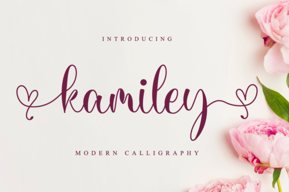 Kamiley Font Poster 1