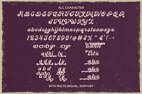 Kandani Font Poster 9