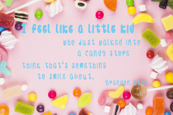 Kandy Font Poster 5