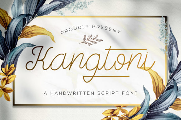 Kangtoni Font Poster 1