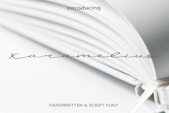 Karamelius Font Karamelius Font Poster 1