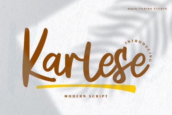 Karlese Font Poster 1