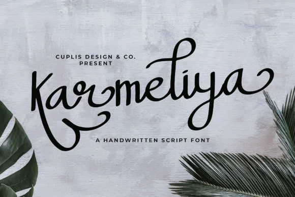 Karmeliya Font Karmeliya Font Poster 1