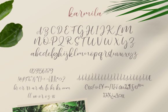 Karmila Font Poster 5