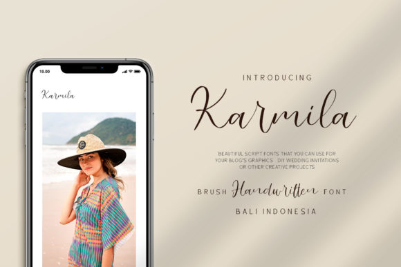 Karmila Font Poster 7
