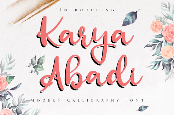 Karya Abadi Font Poster 1