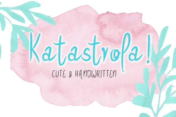 Katastrofa Font Katastrofa Font Poster 1