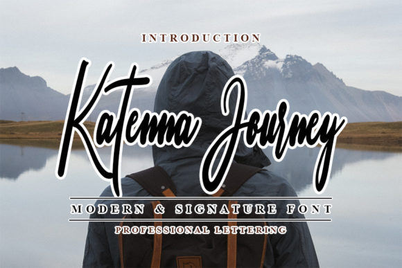 Katenna Journey Font Poster 1