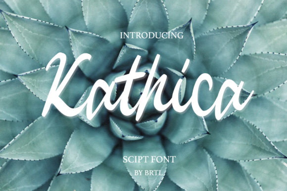 Kathica Font Poster 1