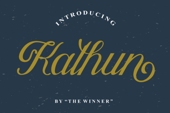 Kathun Font Poster 1