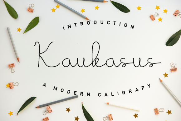 Kaukasus Font Kaukasus Font Poster 1