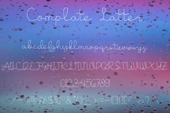 Kaukasus Font Poster 4