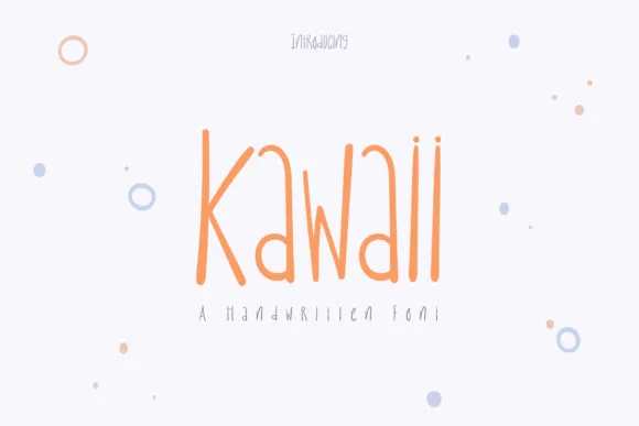 Kawaii Font Kawaii Font Poster 1