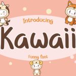 Kawaii Font Poster 1