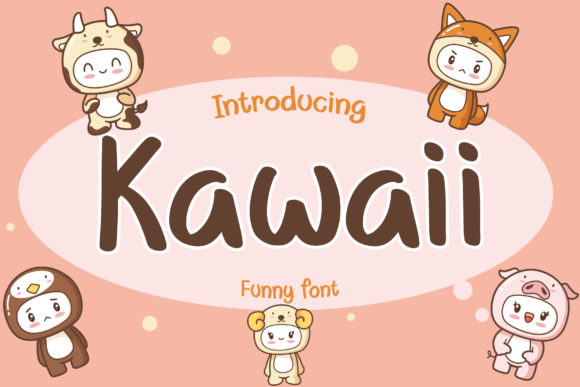 Kawaii Font Poster 1