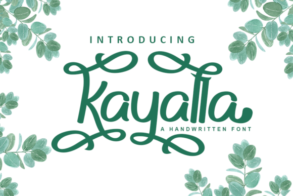 Kayalla Font Poster 1