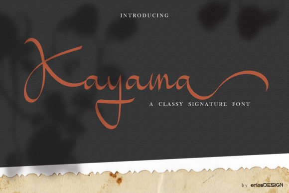 Kayama Font Poster 1