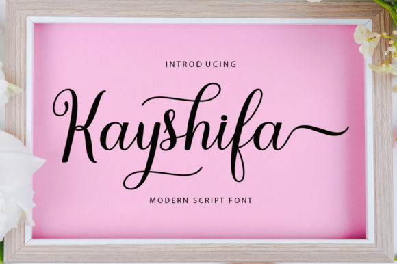 Kayshifa Font Poster 1