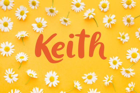 Keith Font Poster 1