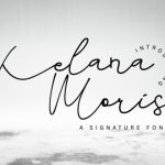 Kelana Moris Font Poster 1