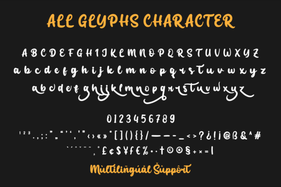 Kentya Font Poster 13