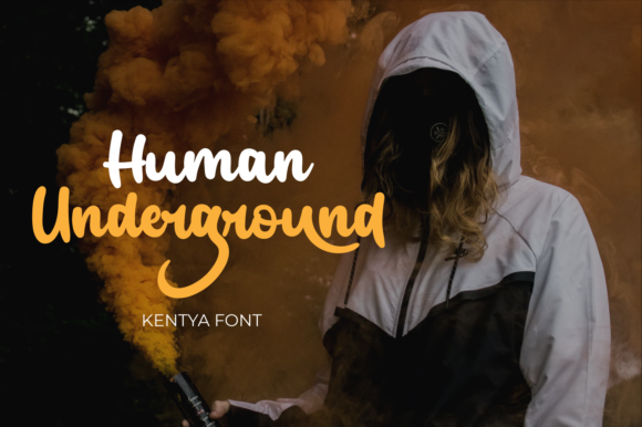 Kentya Font Poster 9