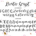 Keorta Script Font Poster 7