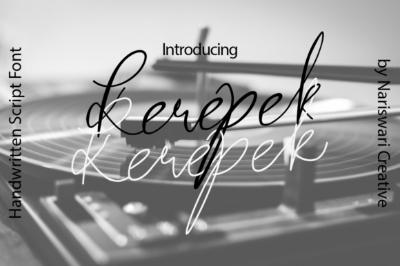 Kerepek Font Poster 1