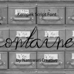 Kerepek Font Poster 3