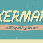 Kermar Font Poster 1