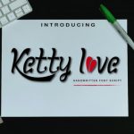 Ketty Love Font Poster 1