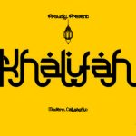 Khalifah Font Poster 1