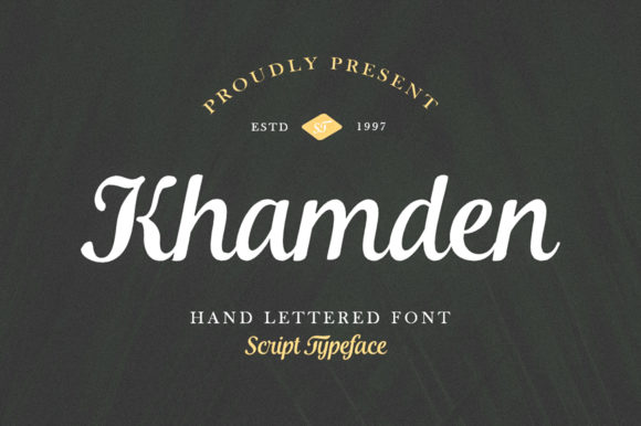 Khamden Font Poster 1