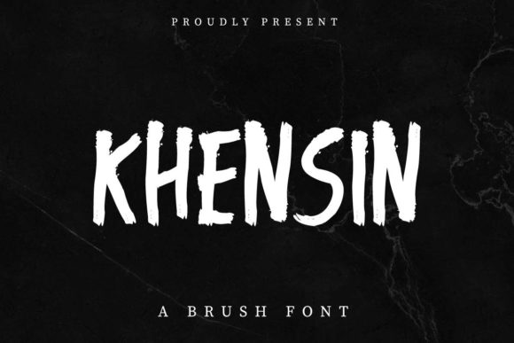 Khensin Font Poster 1