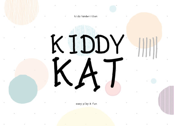 Kiddy Kat Font Poster 1