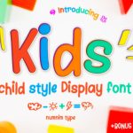 Kids Font Poster 1