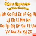 Kids Font Poster 2