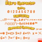 Kids Font Poster 3