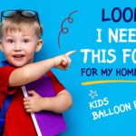 Kids Balloon Font Poster 1