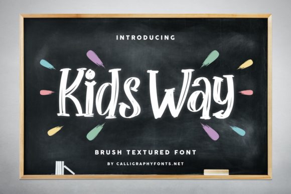 Kids Way Font Poster 1