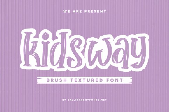 Kids Way Font Poster 2