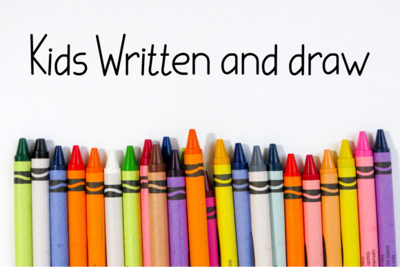 Kids Written Font