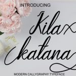 Kila Katana Font Poster 1