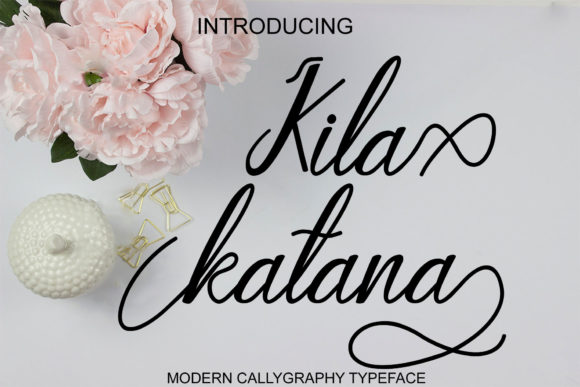 Kila Katana Font Poster 1