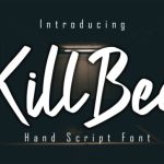 Kill Bee Font Poster 1