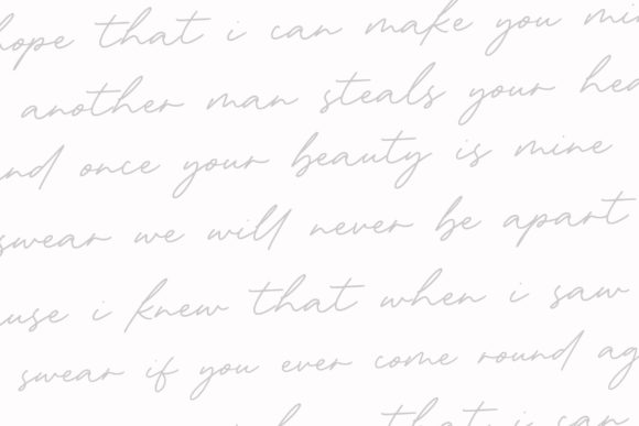 Kimberley Waterfall Font Poster 5