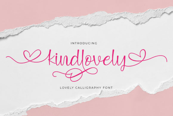 Kindlovely Font Poster 1