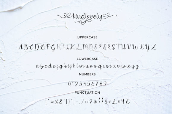 Kindlovely Font Poster 9